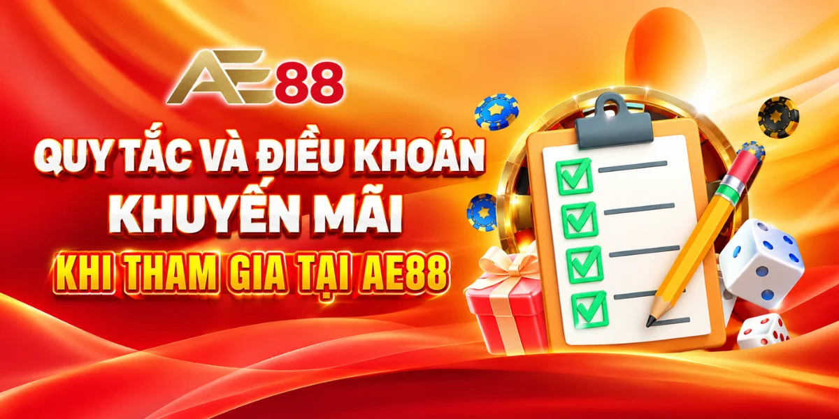 Quy tắc và điều khoản nhận khuyến mãi ae88